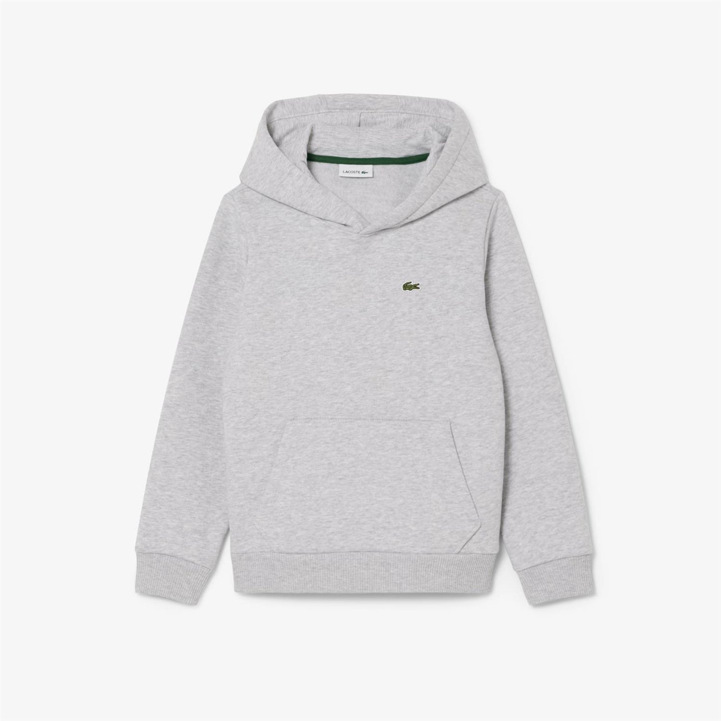 Lacoste - Hoodie - Grå - Unisex - 10-16 år