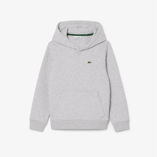 Lacoste - Hoodie - Grå - Unisex - 10-16 år