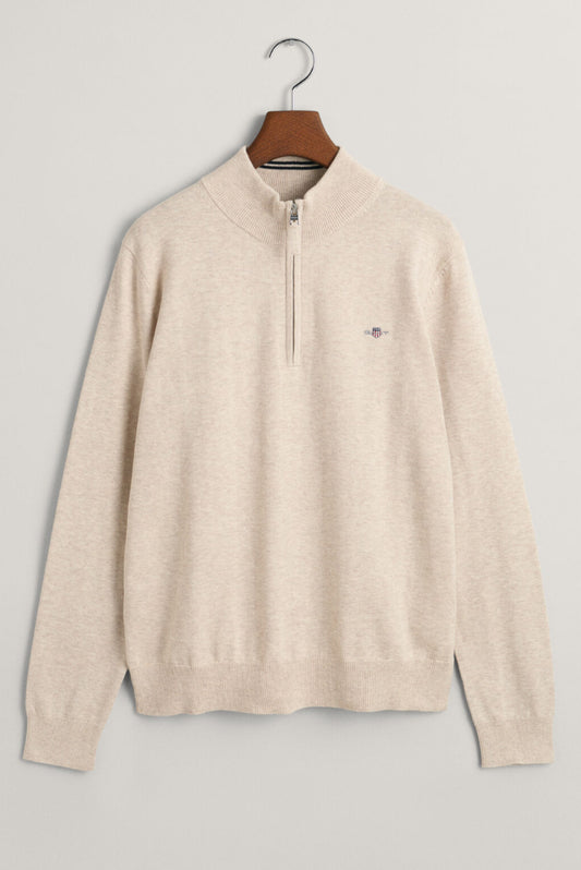 SHIELD COTTON HALF ZIP