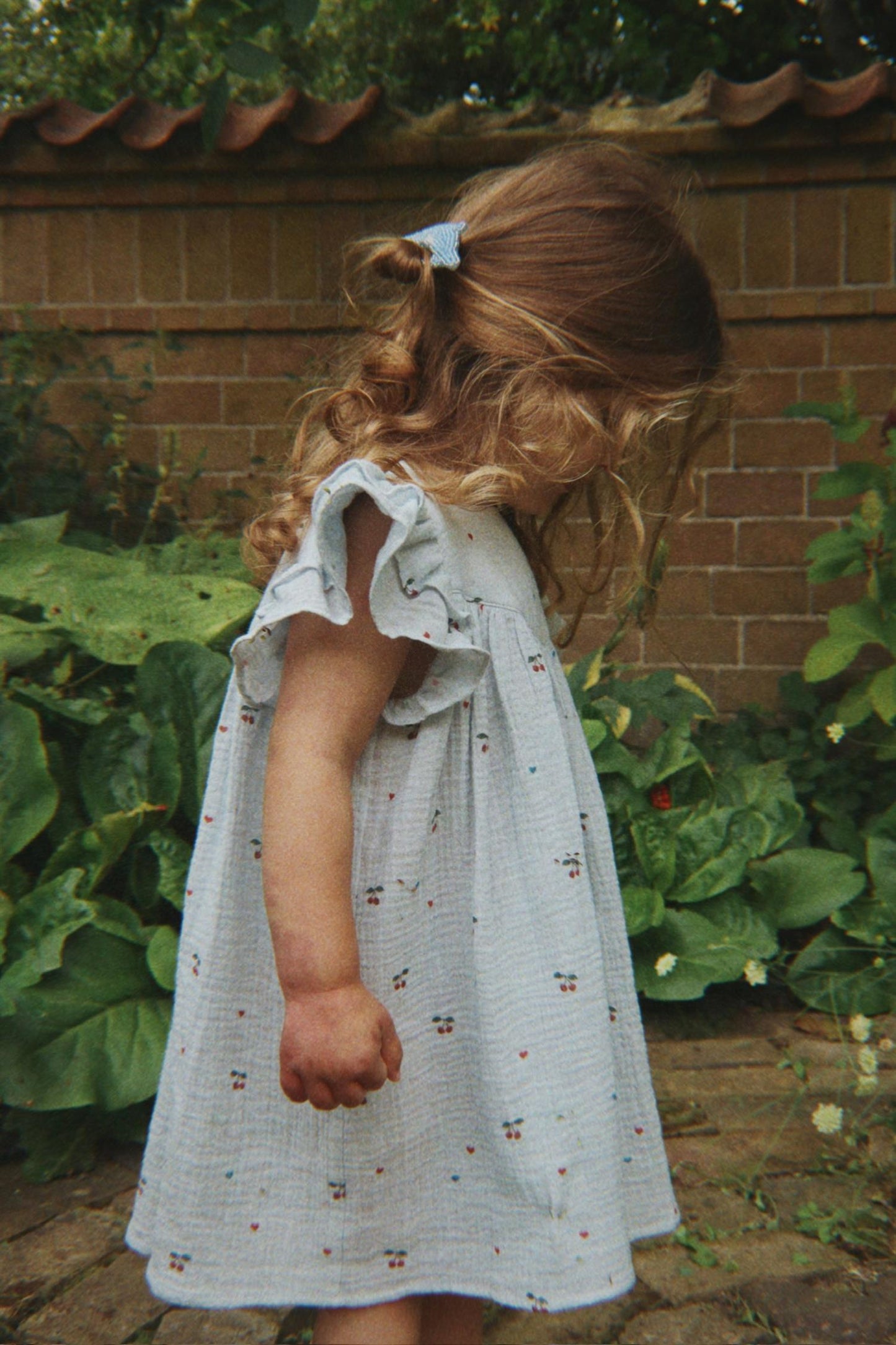 Konges Sløyd - Coco dress Gots - Kjole - Lyseblå  - Jente - 2-8 år