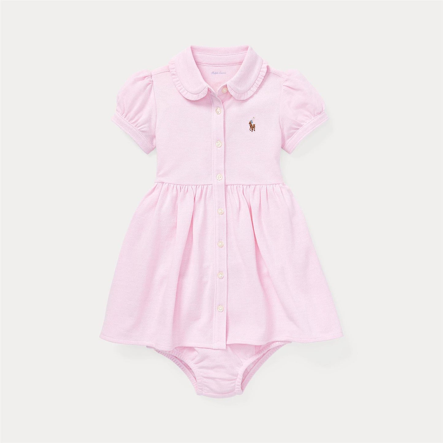 Polo Ralph Lauren - Kjole  - Rosa - Jente - 3-24 mnd
