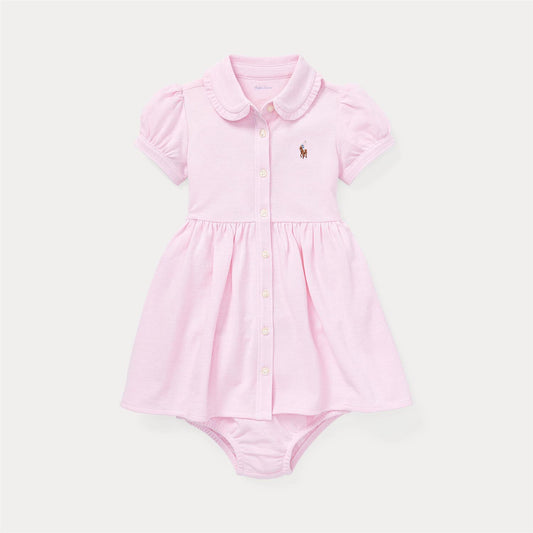 Polo Ralph Lauren - Kjole  - Rosa - Jente - 3-24 mnd