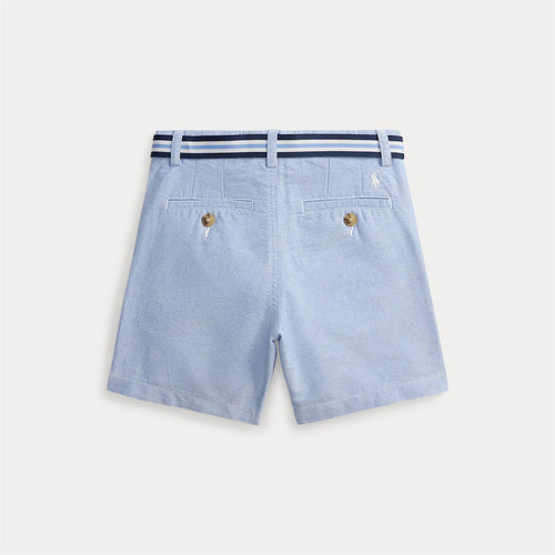 Polo Ralph Lauren – Chinoshorts med belte – Lyseblå – Gutt – 2-7 år