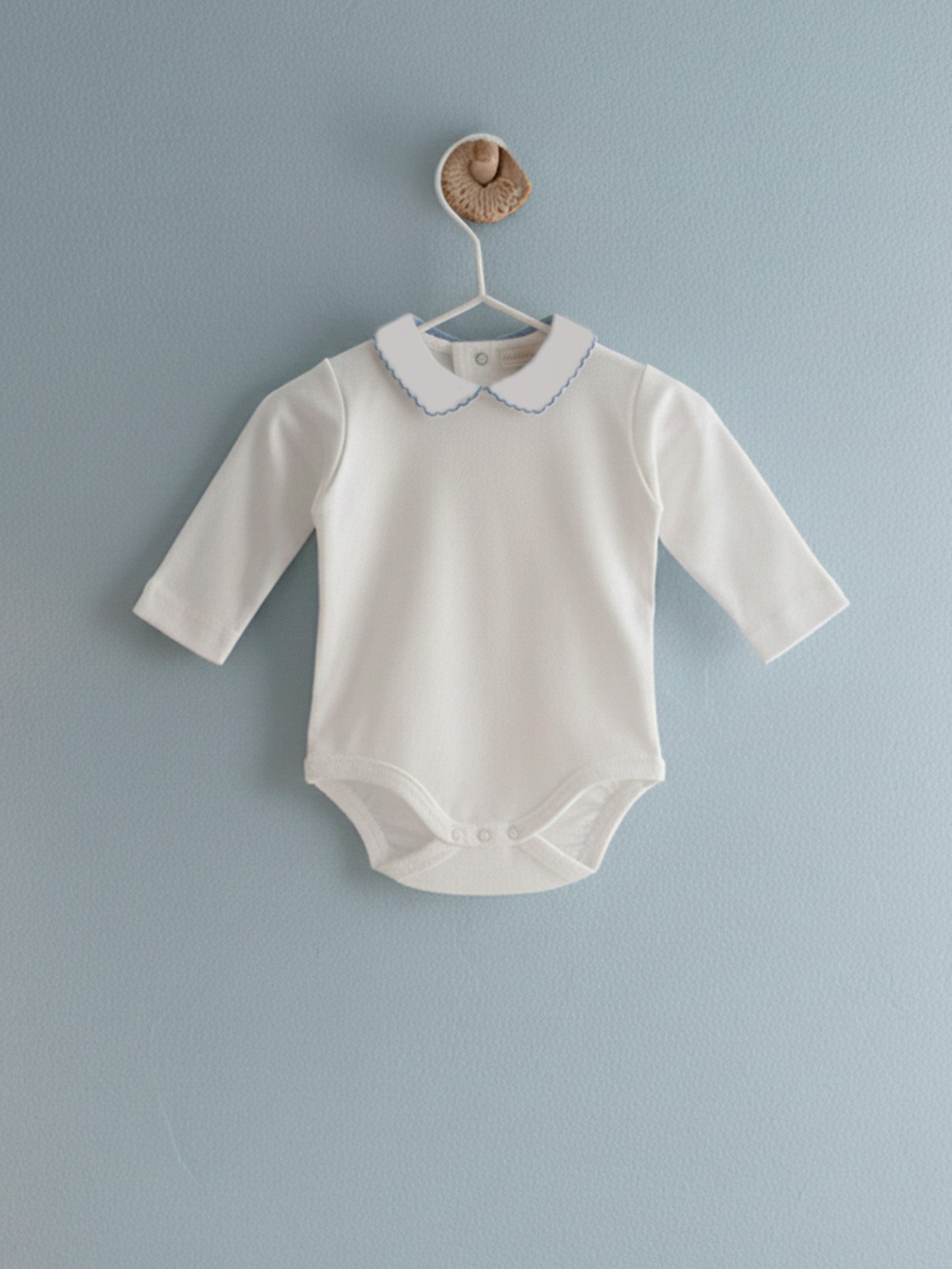 Wedoble - Body - Gutt - Lysblå - 3-24 mnd