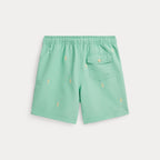 Polo Ralph Lauren – Traveler badeshorts med broderi – Grønn – Gutt – 3-7 år