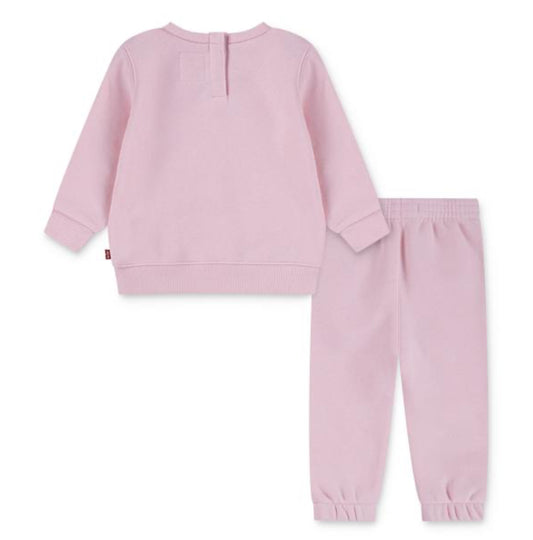 Levis - Joggesett - Rosa - Jente  - str 6 -24 mnd