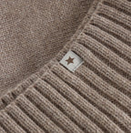 Huttelihut – Balaclava i ull – Beige – Unisex – 1-4 år