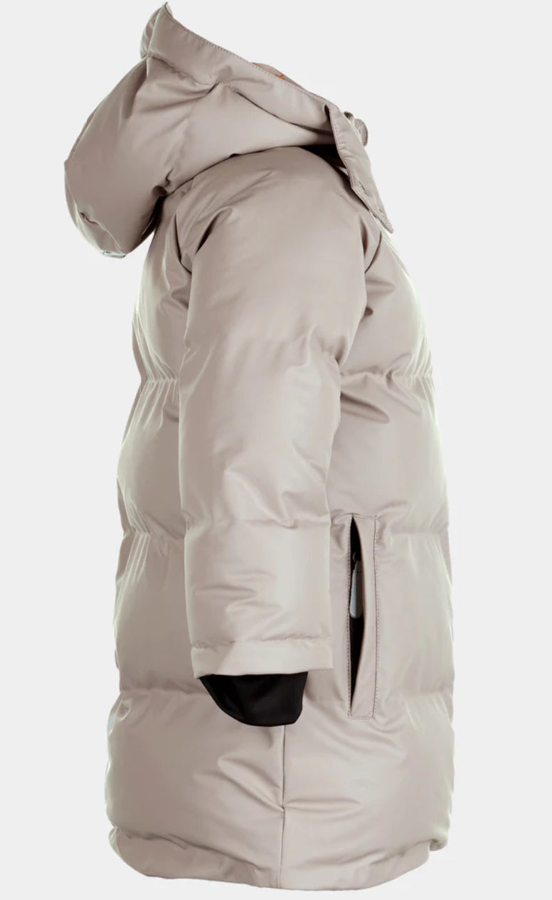 Kattnakken - Boblejakke sludd - Beige - Unisex - 3-6 år