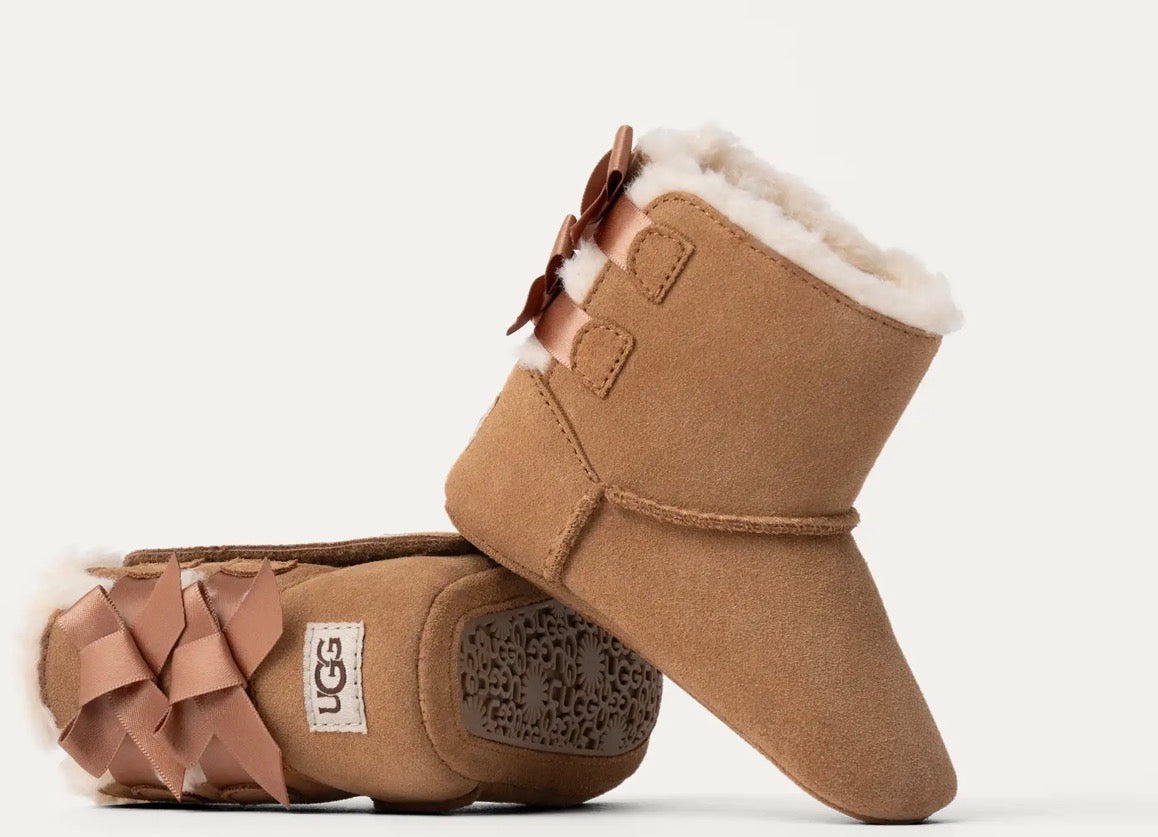 UGG – Baby Bailey Bow babytøfler – Jente – 0-2 år