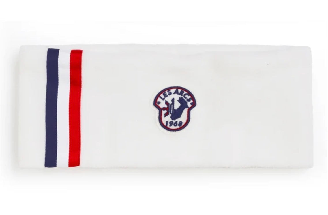 Les Arcs - Amie LTD France Headband - Hvit - Unisex - Onesize