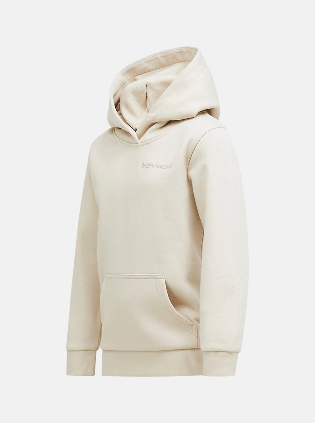 Peak Performance – Hettegenser med hette – Beige – Unisex – 10-15 år