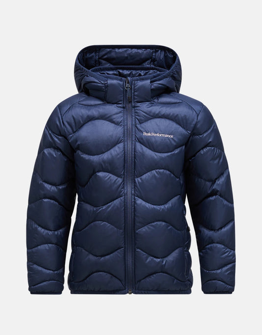 Peak Performance – Jr Helium Down Hood Jacket med hette – Blå – Gutt – 10-15 år