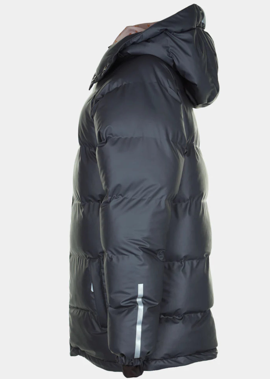 Kattnakken - Boblejakke sludd junior - Unisex - svart - 7-12 år