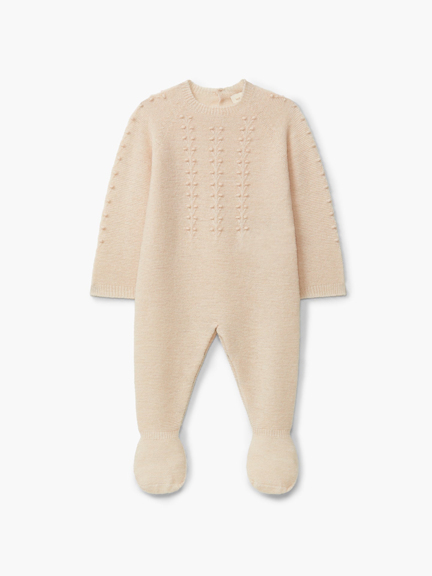Wedoble - Ull Heldrakt - Beige - Unisex - 3-12 mnd