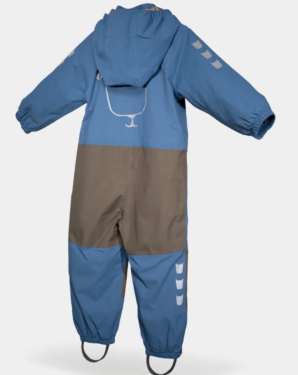 Kattnakken – Vinddress med reflekser – Blå – Gutt – 3-4 år