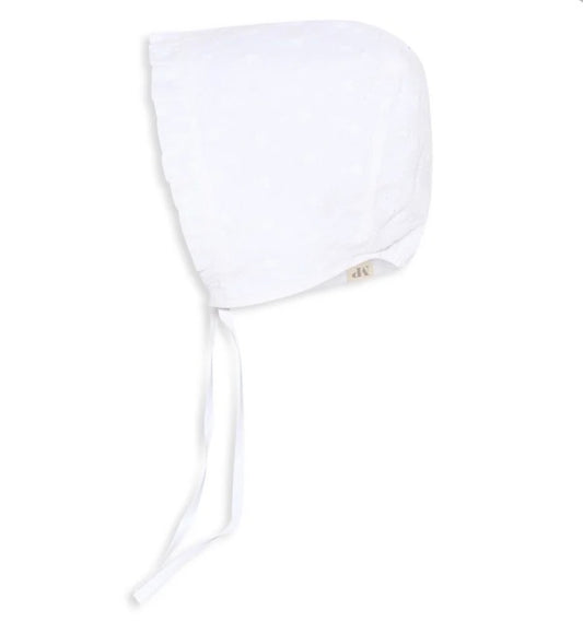 MP – Anne Kyse med rysjekant – Hvit – Jente – 0-2 år