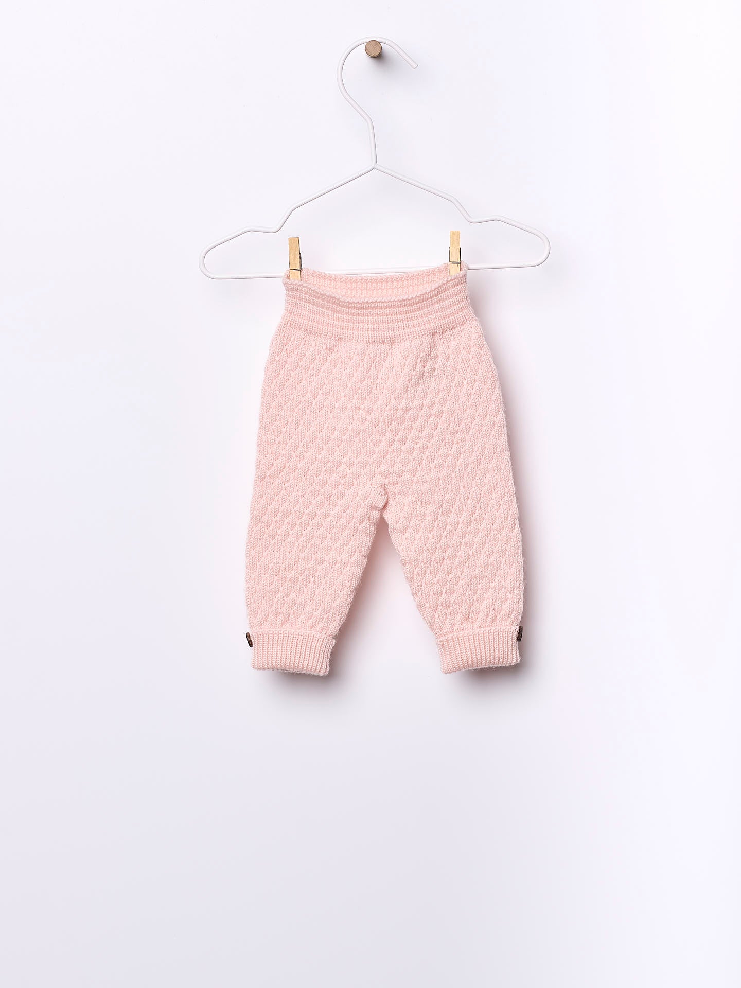 Wedoble - Ull Bukse - Jente - Rosa - 3-36 mnd