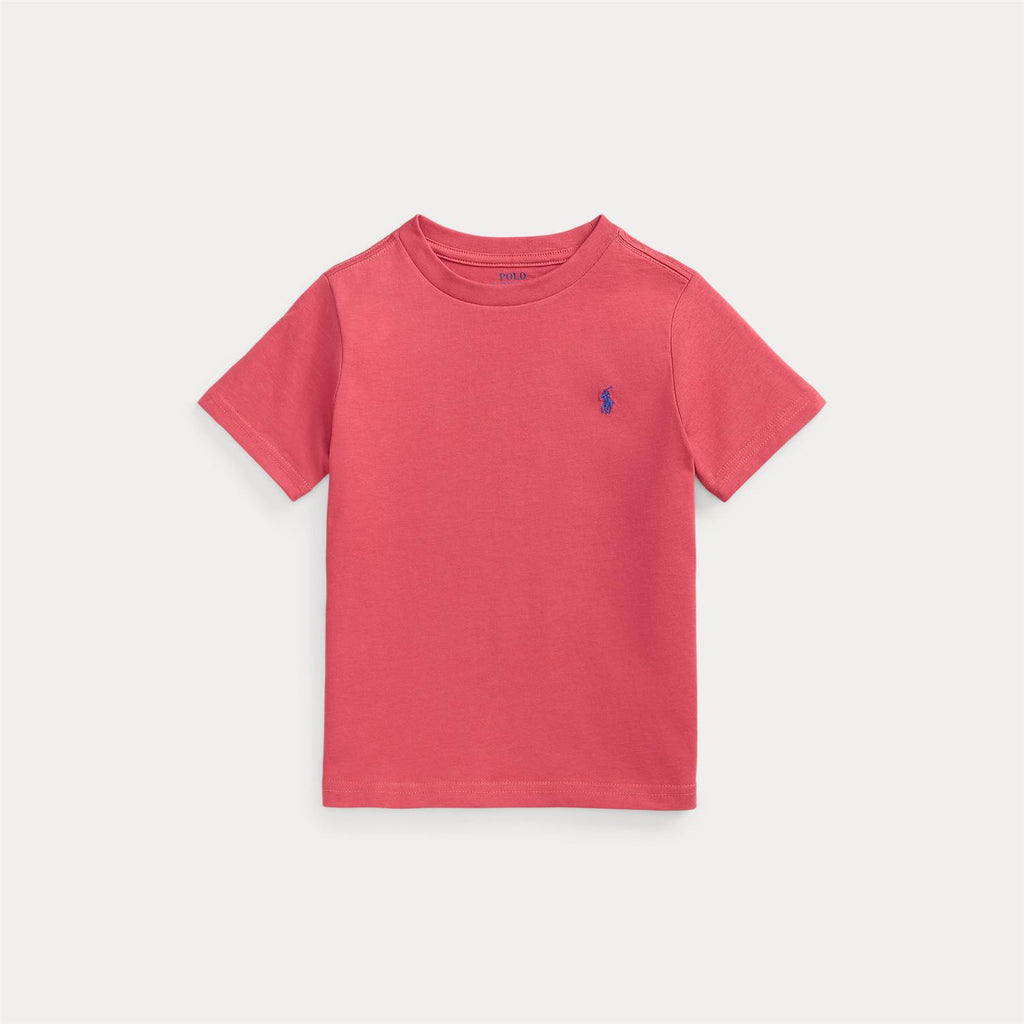 Polo Ralph Lauren – T-skjorte med brodert hest – Rød – Gutt – 8-20 år