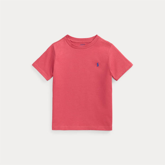 Polo Ralph Lauren – T-skjorte med brodert hest – Rød – Gutt – 8-20 år