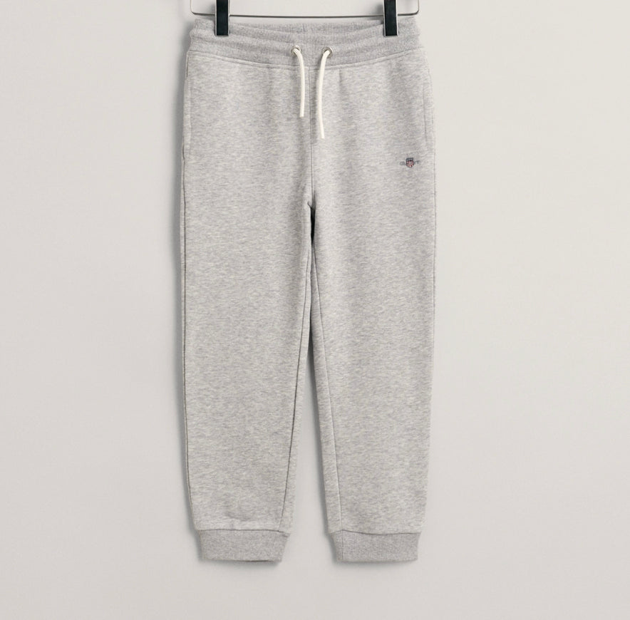 Gant - Joggebukse - Unisex -Grå - 7-16 år