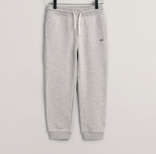 Gant - Joggebukse - Unisex -Grå - 7-16 år