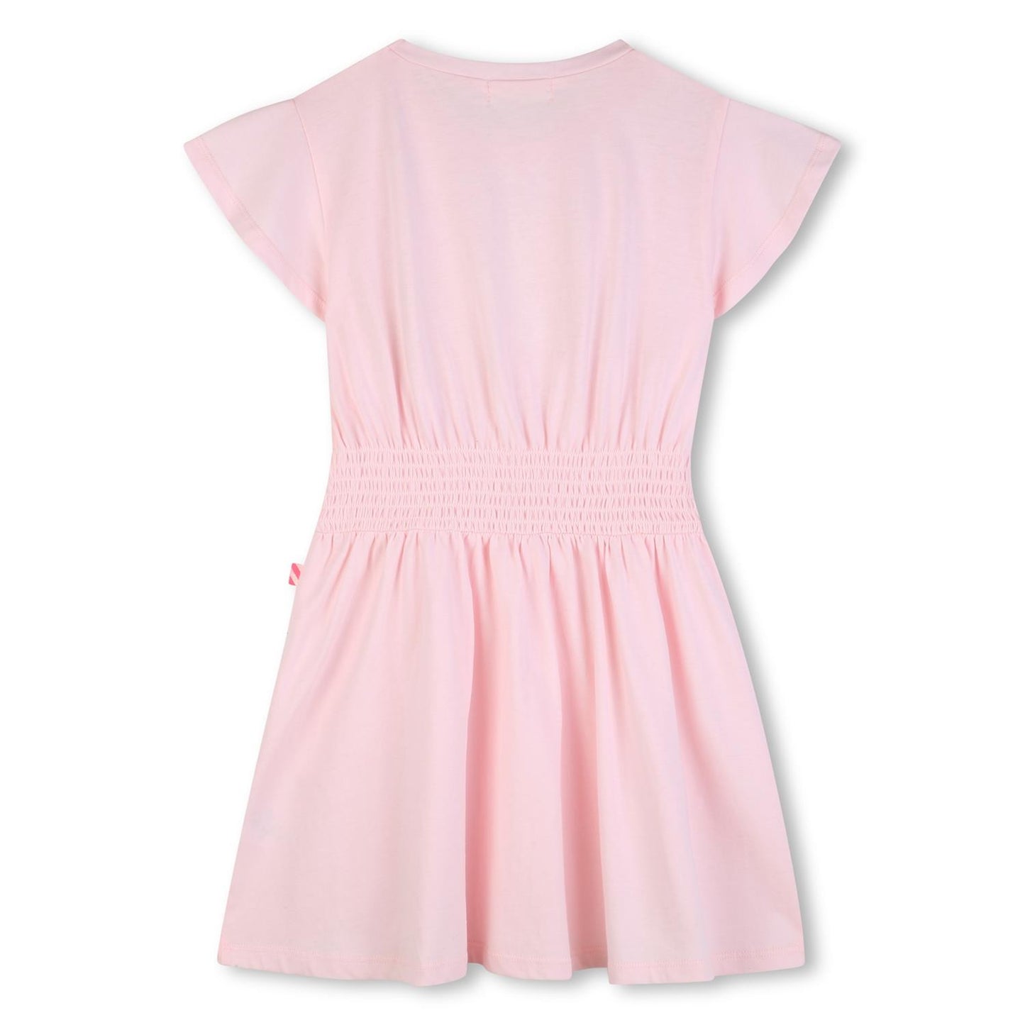 Billieblush – Kjole med strikk og print – Rosa – Jente – 4-10 år