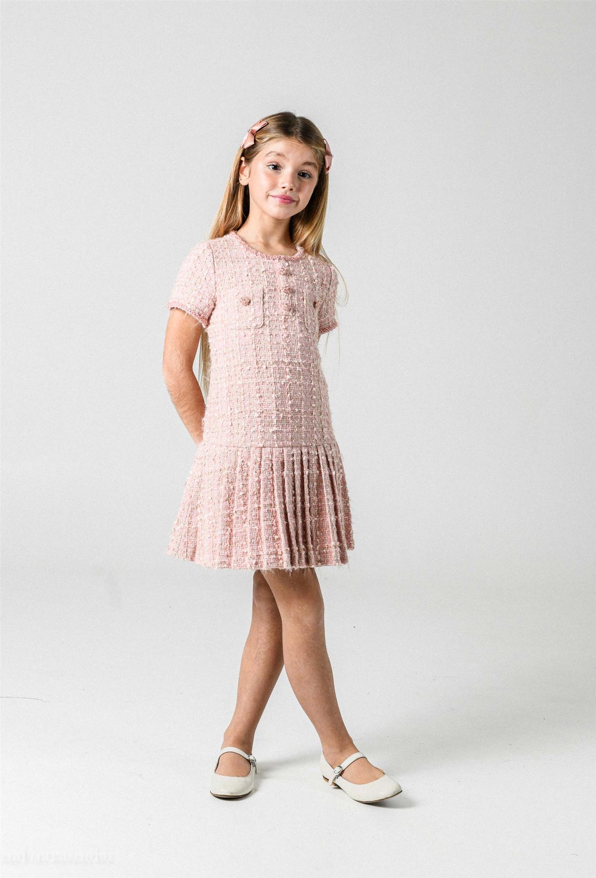 Prinsessefin - Charlotta Dress - Rosa - Jente - 4-14 år