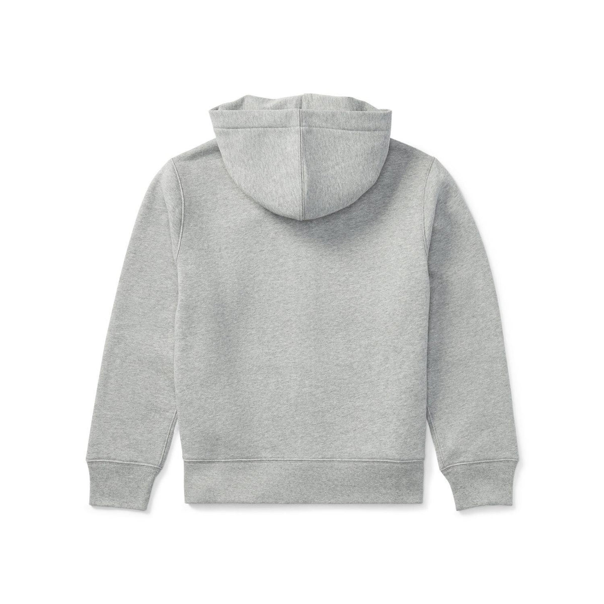 Polo Ralph Lauren – Fullzip-hettejakke med brodert logo – Grå – Gutt – 8-20 år