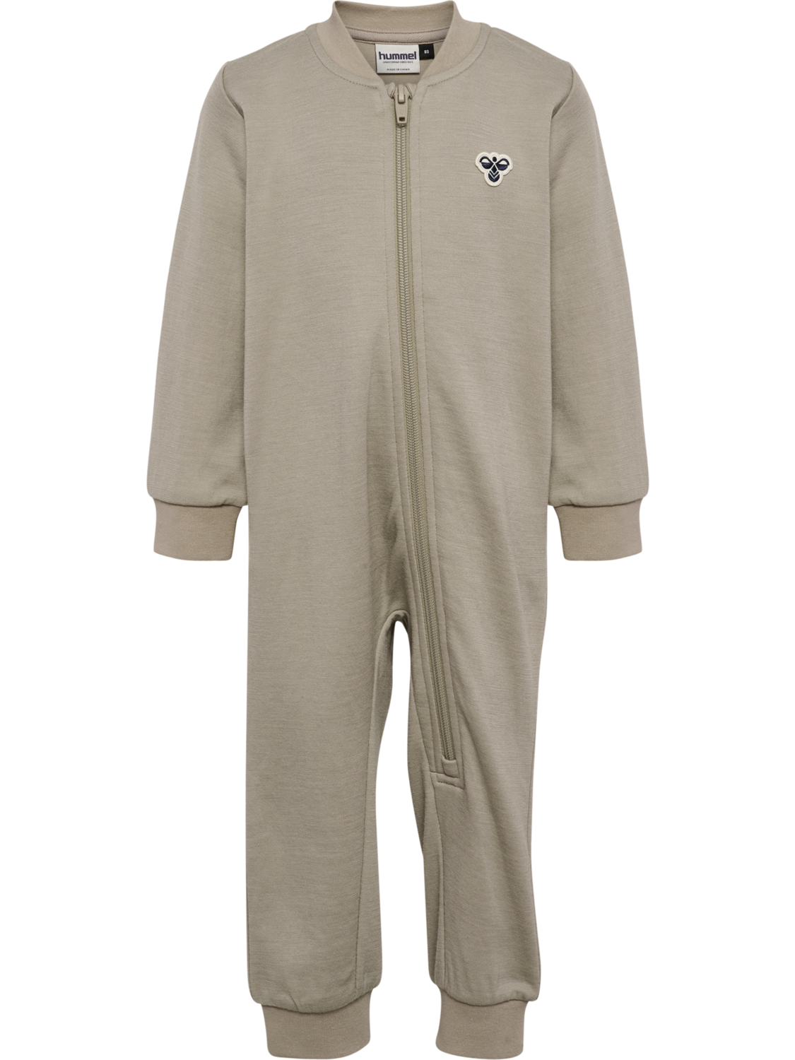Hummel - Mini Wool Jumpsuit Bee - Beige - Unisex- 56-92 cm