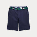 Polo Ralph Lauren – Chinoshorts med belte – Blå – Gutt – 8-20 år