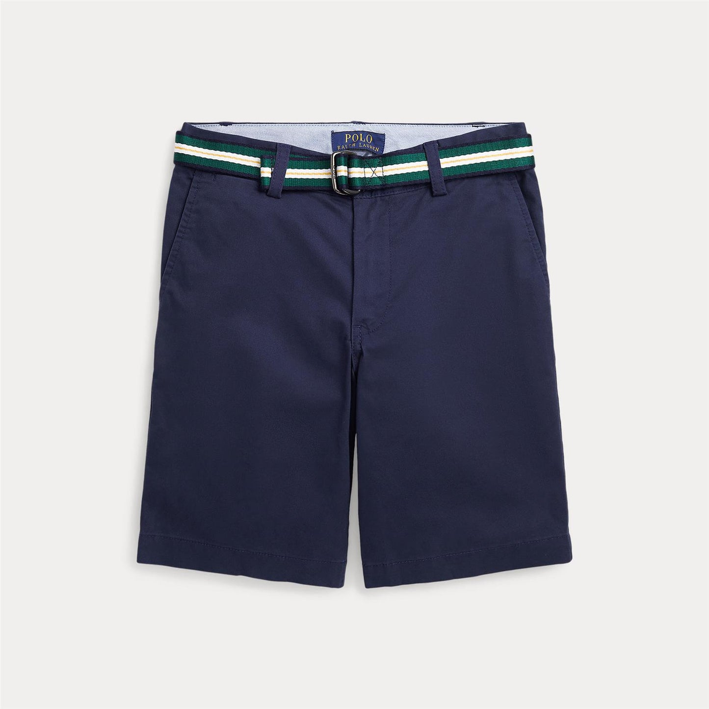 Polo Ralph Lauren – Chinos Shorts med Belte – Blå – Gutt – 8-20 år