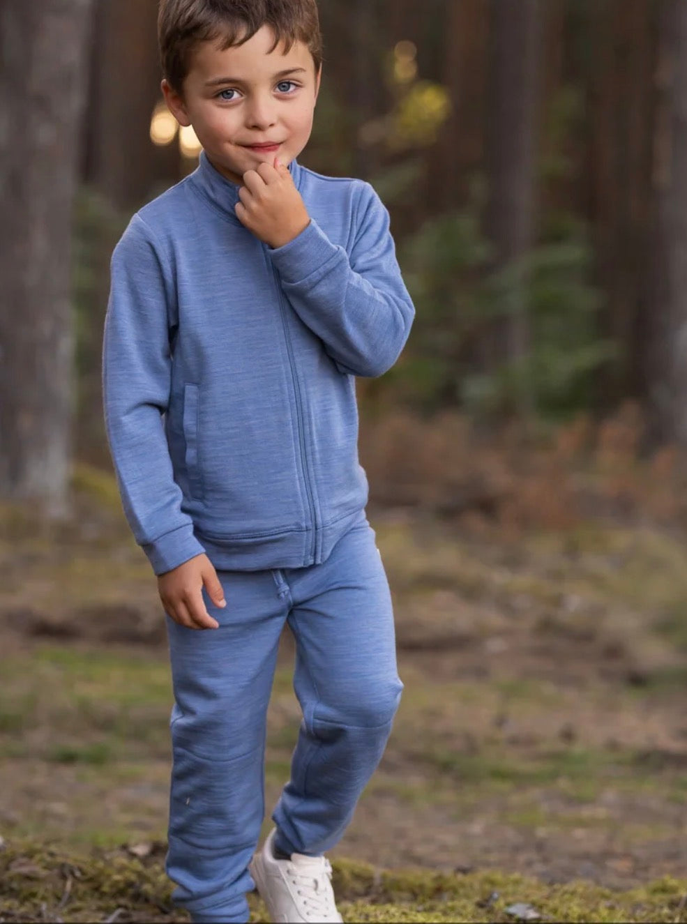 Lillelam - Jakke - Active - Mellomblå - Gutt - 1-6 år