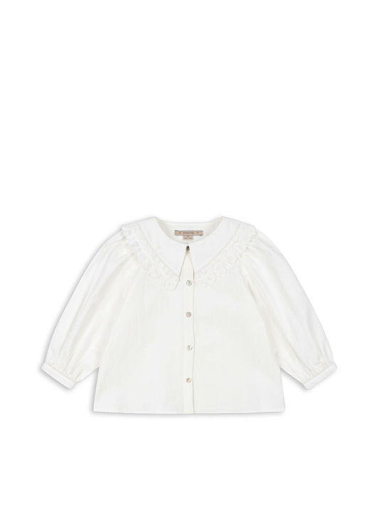 Konges Sløyd - Bluse - Offwhite  - Jente - 4-10 år