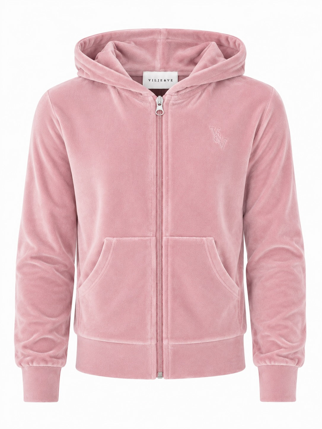 Vilje & Ve - Hermine Velour Jacket - Soft Pink - Jente - 6-12 år