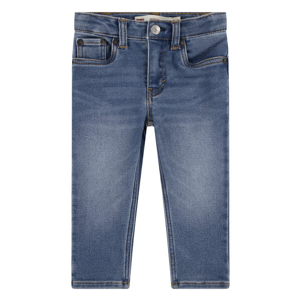 Levi’s – My First Jeans med justerbar midje – Blå – Unisex – 1-3 år
