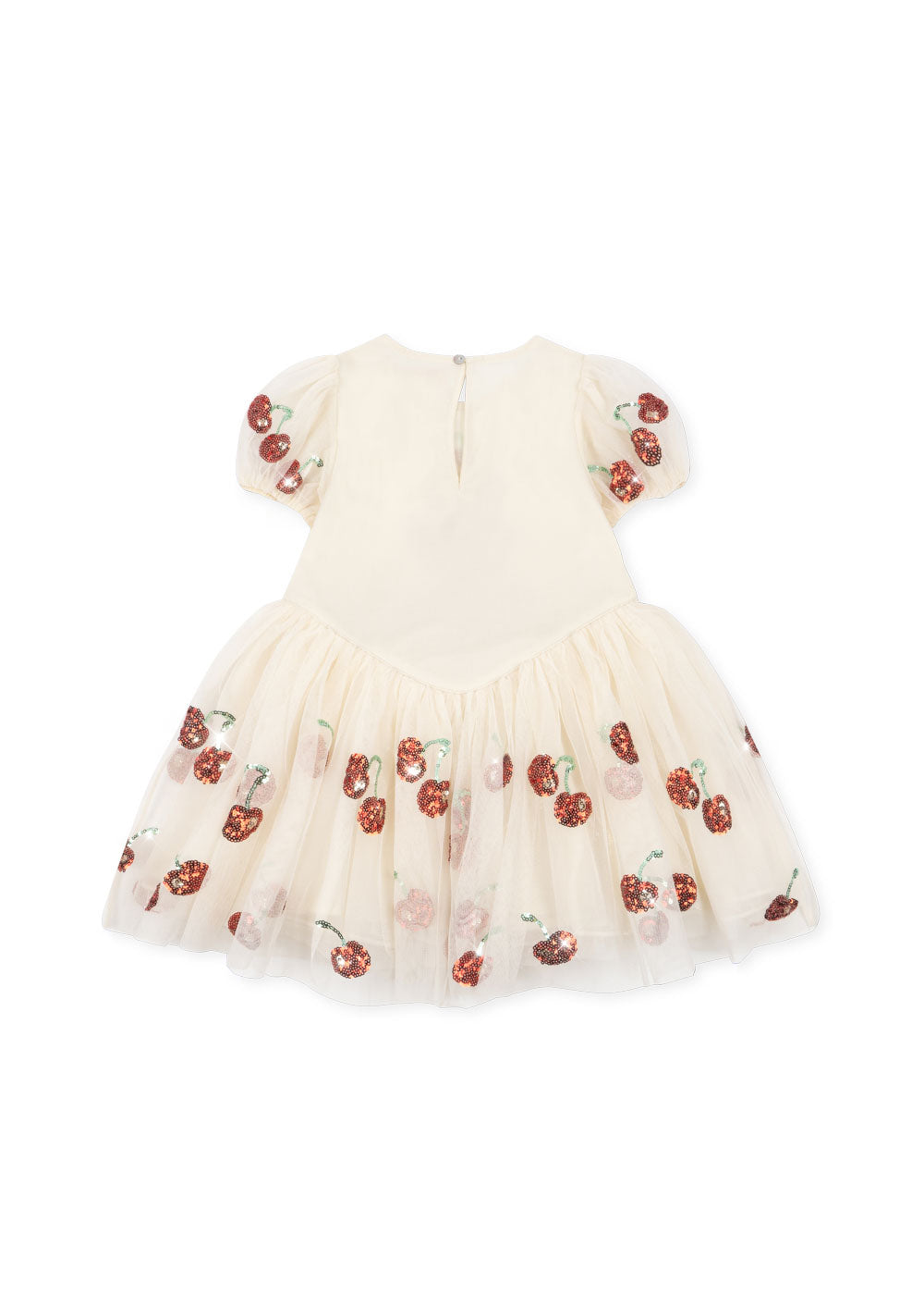Konges Sløyd -Heartlily Dress  - Kjole - Offwhite  - Jente - 2-8 år