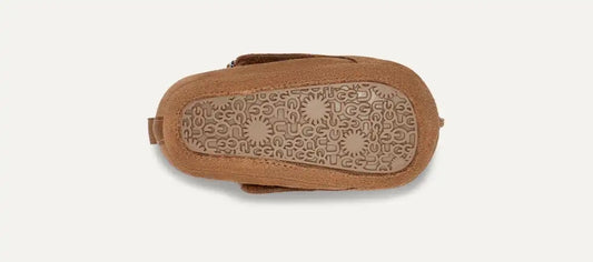 Ugg – Tasman Babytøfler i skinn med ullfor – Chestnut – Unisex – 0-1 år