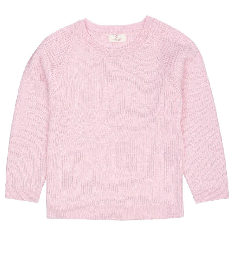 Copenhagen Colors -Merino Classic Rib Blouse - Rosa - Jente - 4-10 år