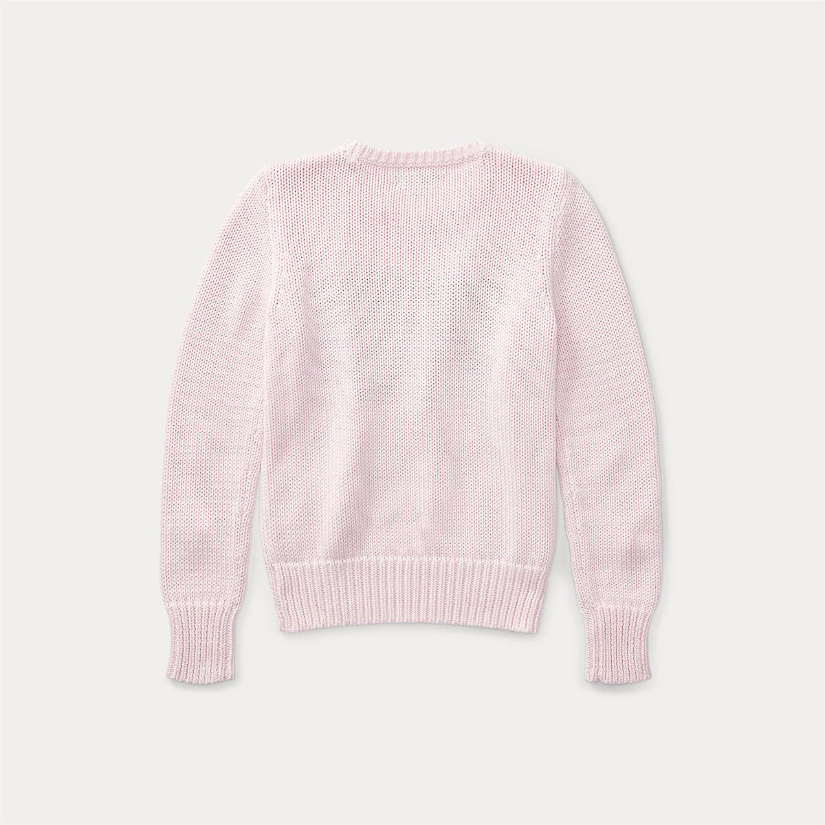 Polo Ralph Lauren – Flagg-genser i bomull – Rosa – Jente – 7-16 år