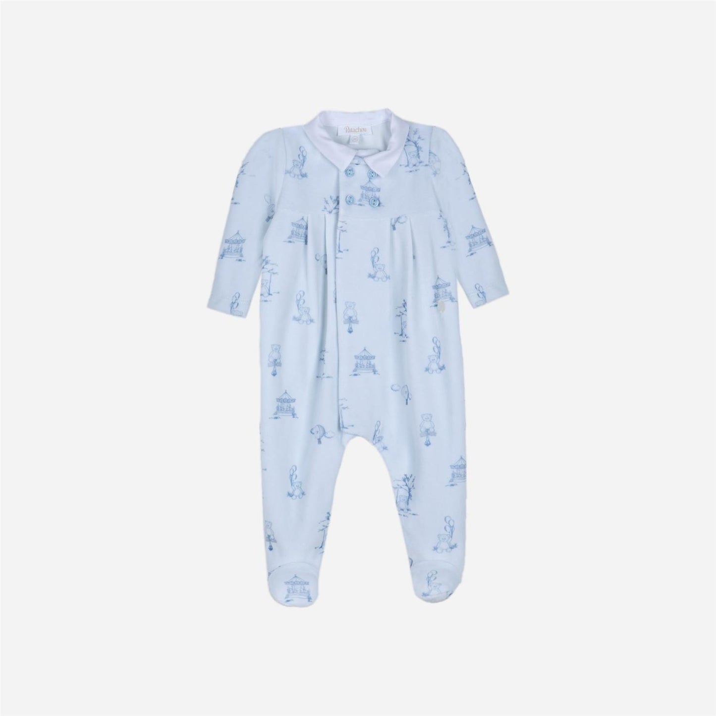 Patachou - Sparkedress - Lyseblå - Gutt  - str 1-6 mnd
