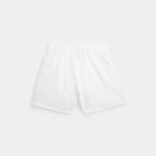 Polo Ralph Lauren – Collegeshorts med flagglogo – Hvit – Jente – 8-16 år