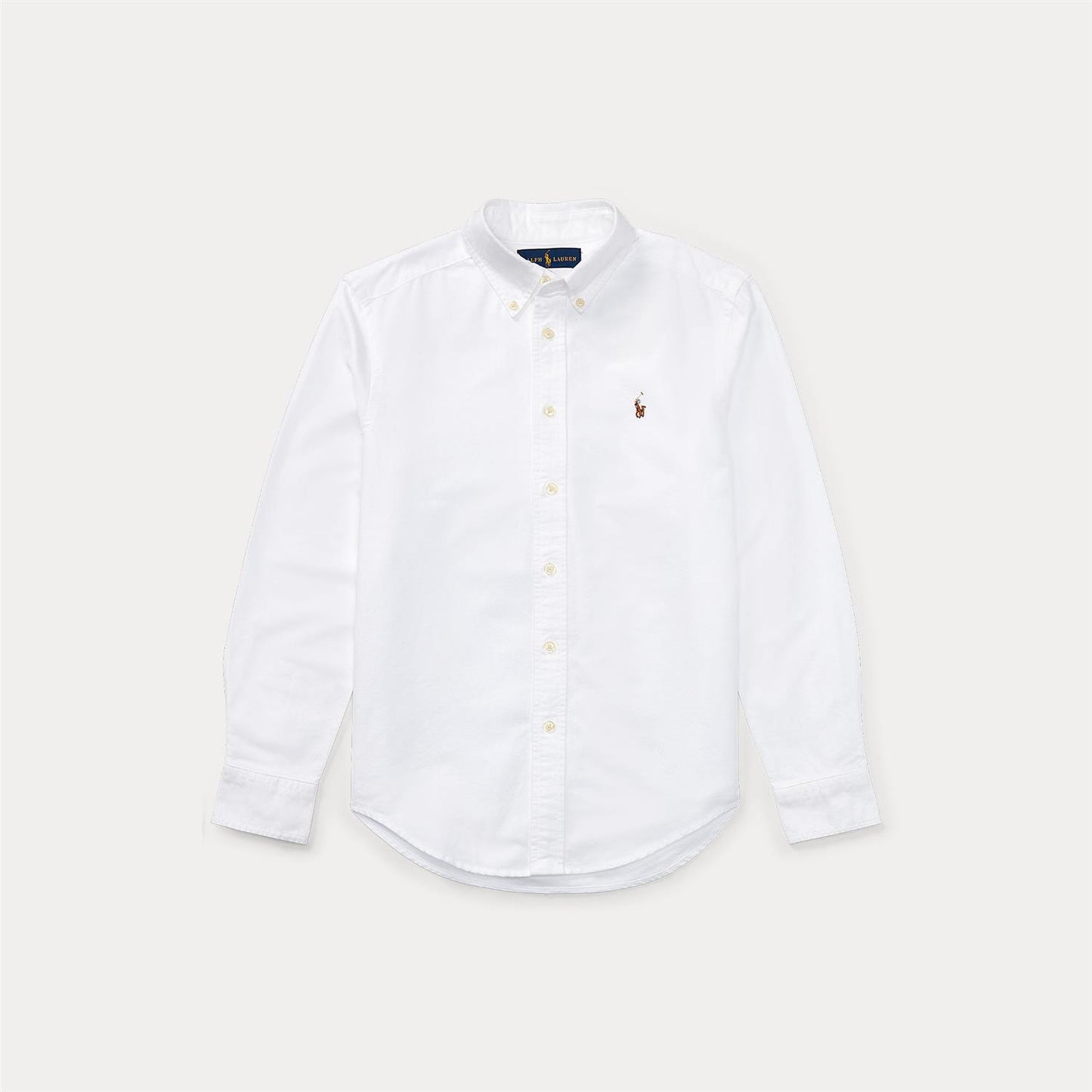 Polo Ralph Lauren - Oxford skjorte - Hvit - Gutt - 8-20 år