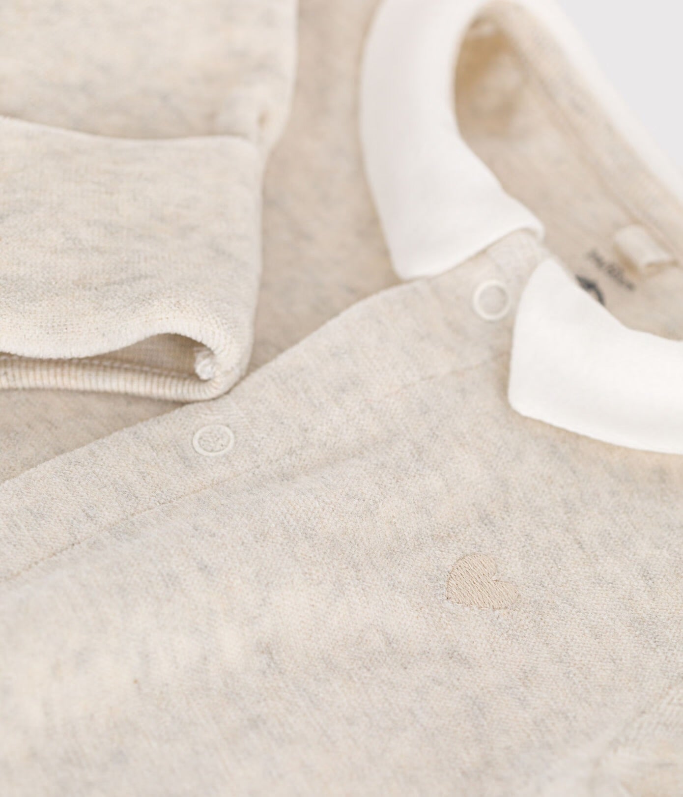 Petit Bateau - Heldrakt - beige - Unisex - 0-6 mnd