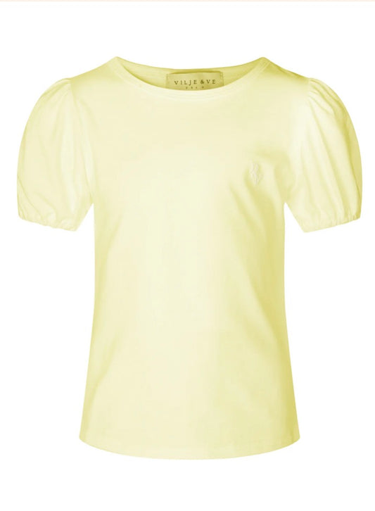 Vilje og Ve - T-skjorte -Gul - Mia - Jente - 4-12 år