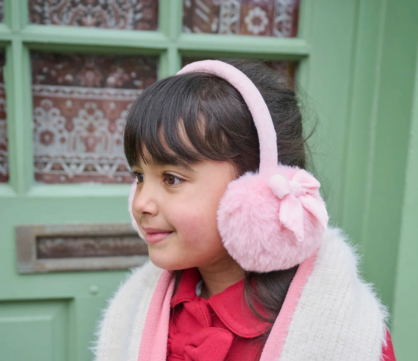 Rockahula - Pretty in Pink Bow Earmuffs - Rosa - Jente