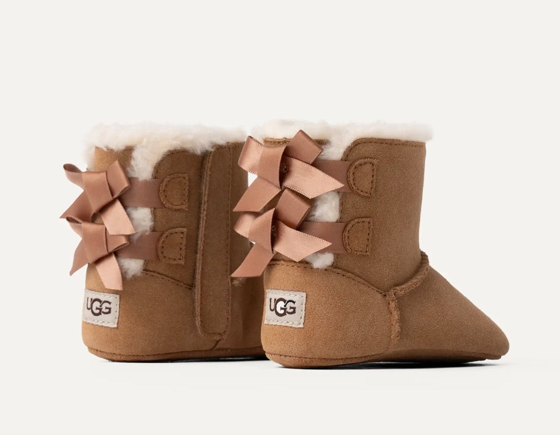 UGG – Baby Bailey Bow babytøfler – Jente – 0-2 år