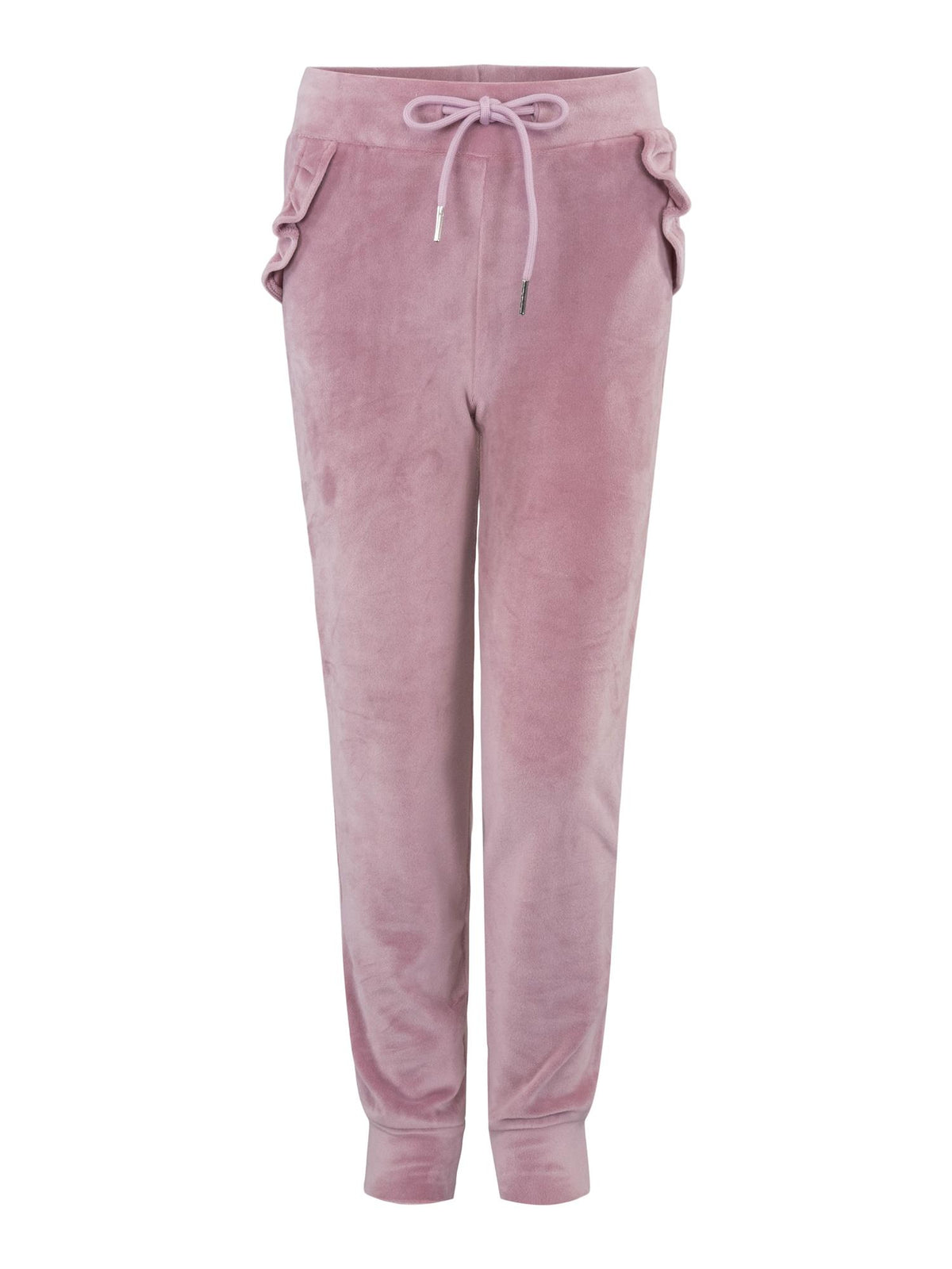 Vilje&Ve - Ines Velour Pant - Rosa - Jente - 1-6 år
