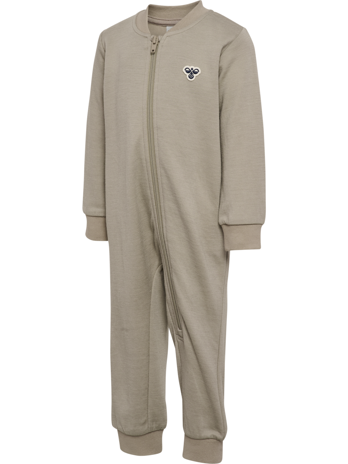 Hummel - Mini Wool Jumpsuit Bee - Beige - Unisex- 56-92 cm