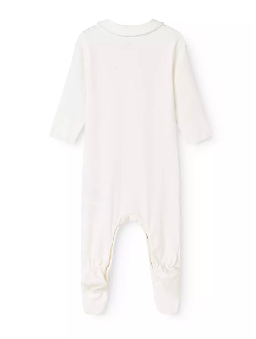 MarMar - Ruggi Heldrakt - Hvit - Gutt - 50-68 cm