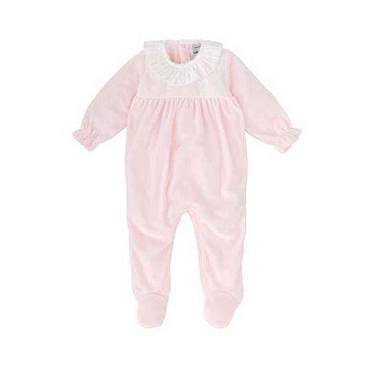Babidu-  Sparkedrakt  - Rosa - Jente - str. 1-6 mnd.